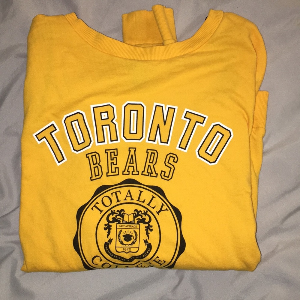 Yellow Toronto Beats University Sweatshirt
